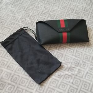 Gucci Sunglass Bag and Case